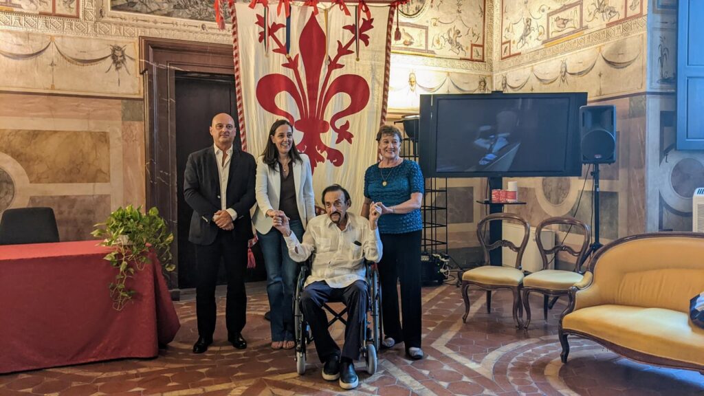 Philip Zimbardo and Christina Maslach visit Florence, welcomed by City Councilor for Education and Welfare